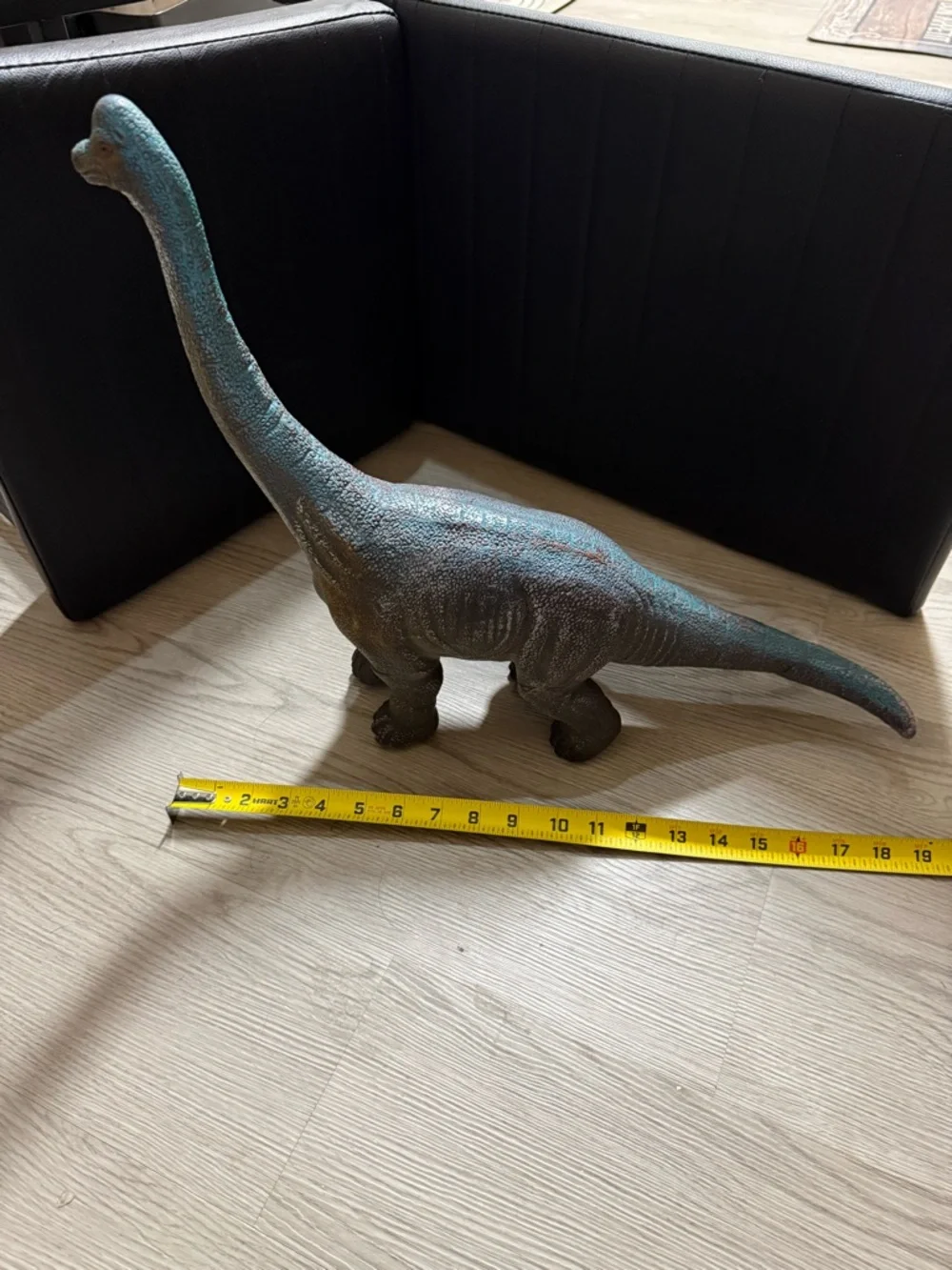 Decorative Reptile Figurine - Green Accent